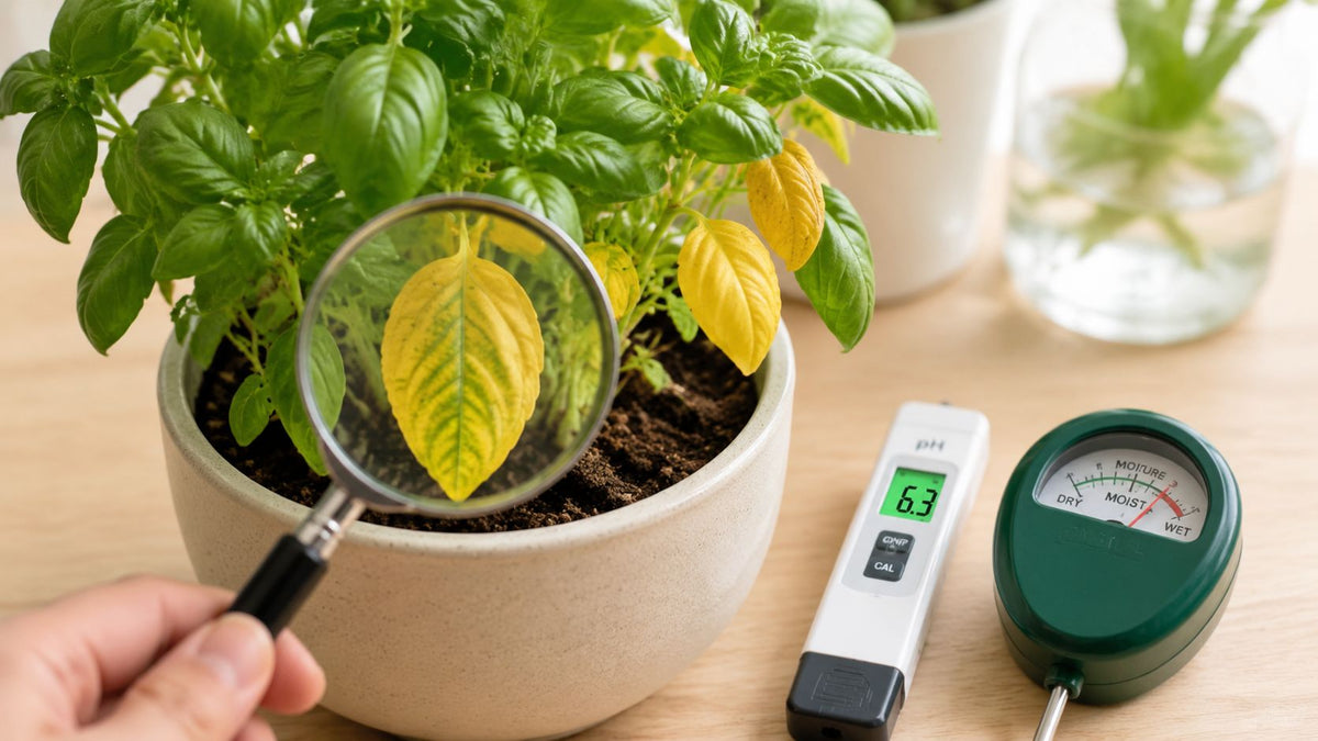 Cannabispflanze gelbe Blätter: Ursachen erkennen & retten - MYGREEN
