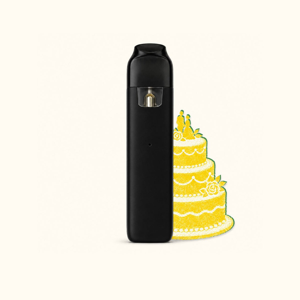 Wedding Cake 9H-HHC Vape 1ml | Dessert-Strain | MYGREEN Premium - MYGREEN