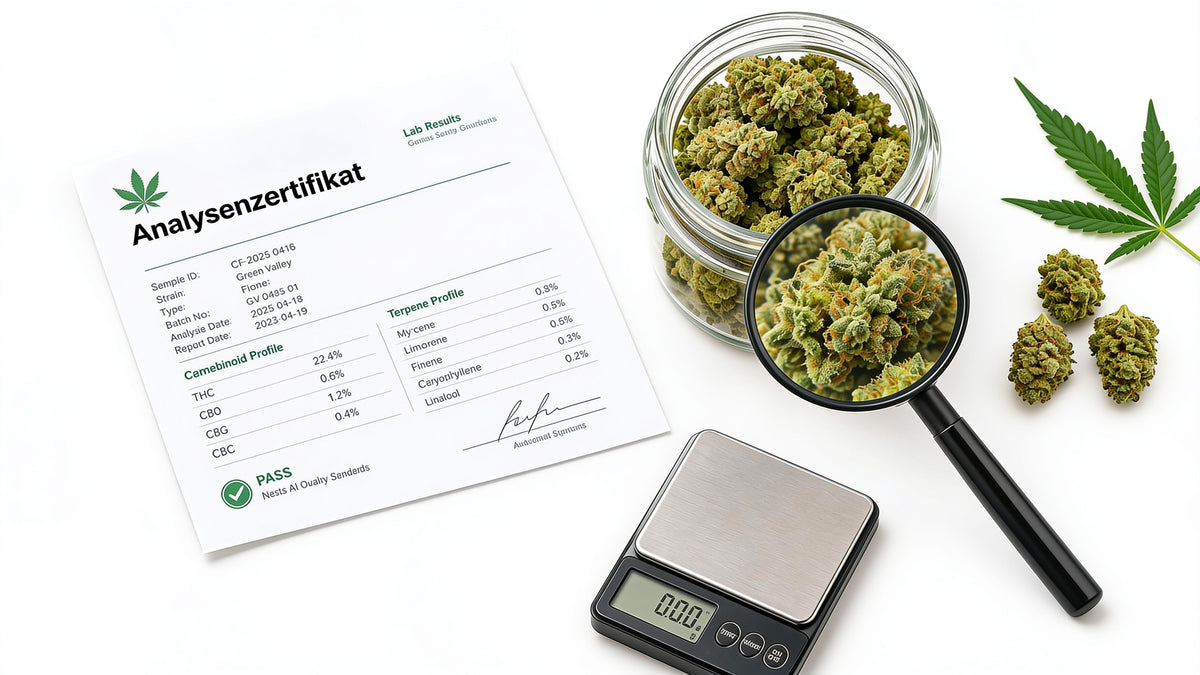 Cannabisblüten THC Gehalt: Fakten, COAs und Kauf-Tipps - MYGREEN