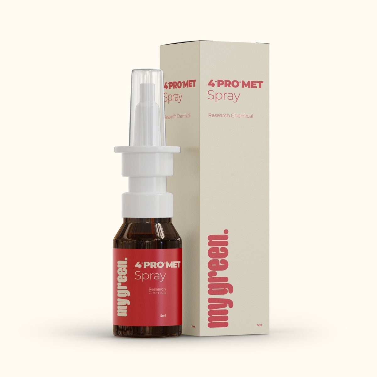 4-PRO-MET Spray 5ml | Research-Grade Laborqualität | MYGREEN - MYGREEN