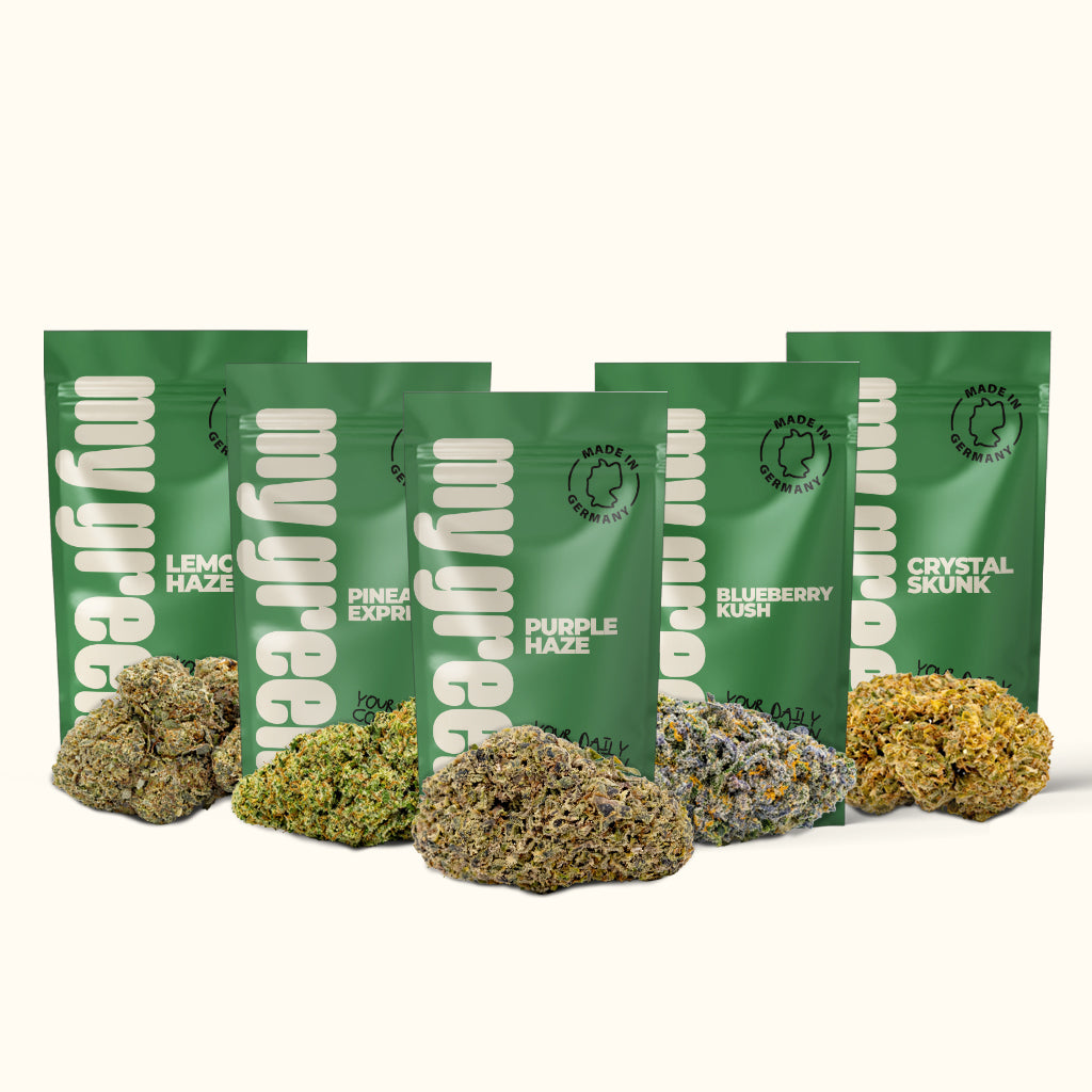 9H-HHC Signature Bundle – 5 Sorten, 25g - MYGREEN