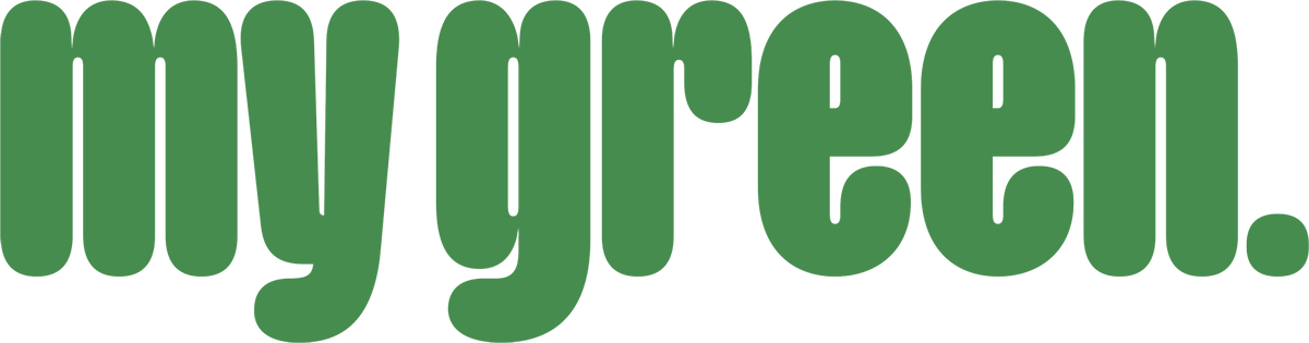 MYGREEN Logo Grün – Cannabis Online Shop