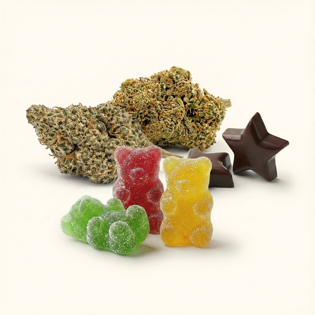 Abendroutine Bundle – CBD, Schoko & 4-PRO-MET Gummies - MYGREEN