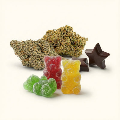 Abendroutine Bundle – CBD, Schoko & 4-PRO-MET Gummies - MYGREEN