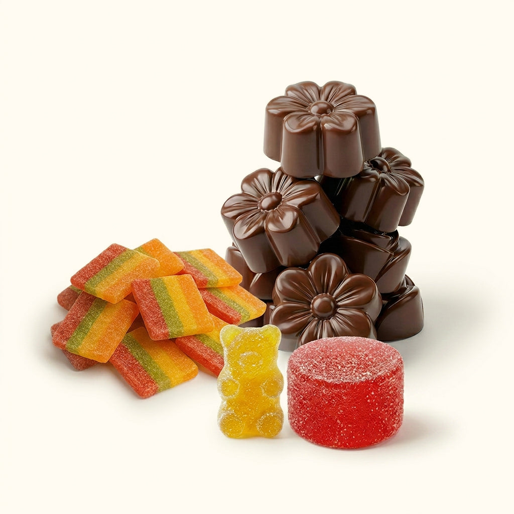 THC Edibles Bundle – Gummies, Schoko & Cookies - MYGREEN