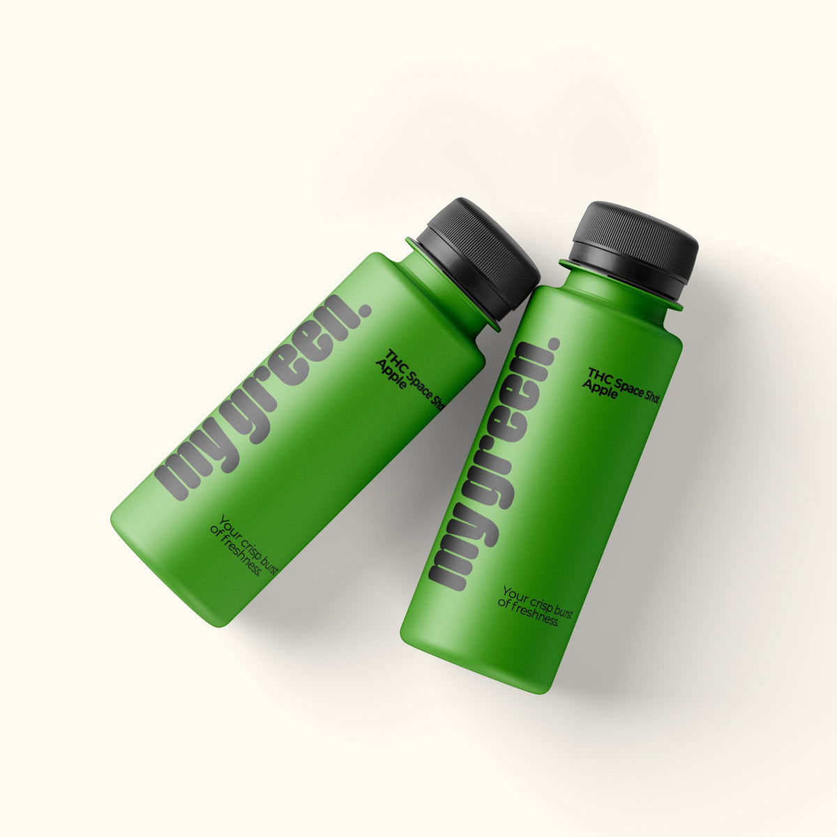 THC Shot Apple 20mg | fruchtig - frischer Nano - THC Shot | MYGREEN - MYGREEN