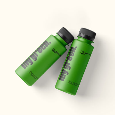 THC Shot Apple 20mg | fruchtig - frischer Nano - THC Shot | MYGREEN - MYGREEN