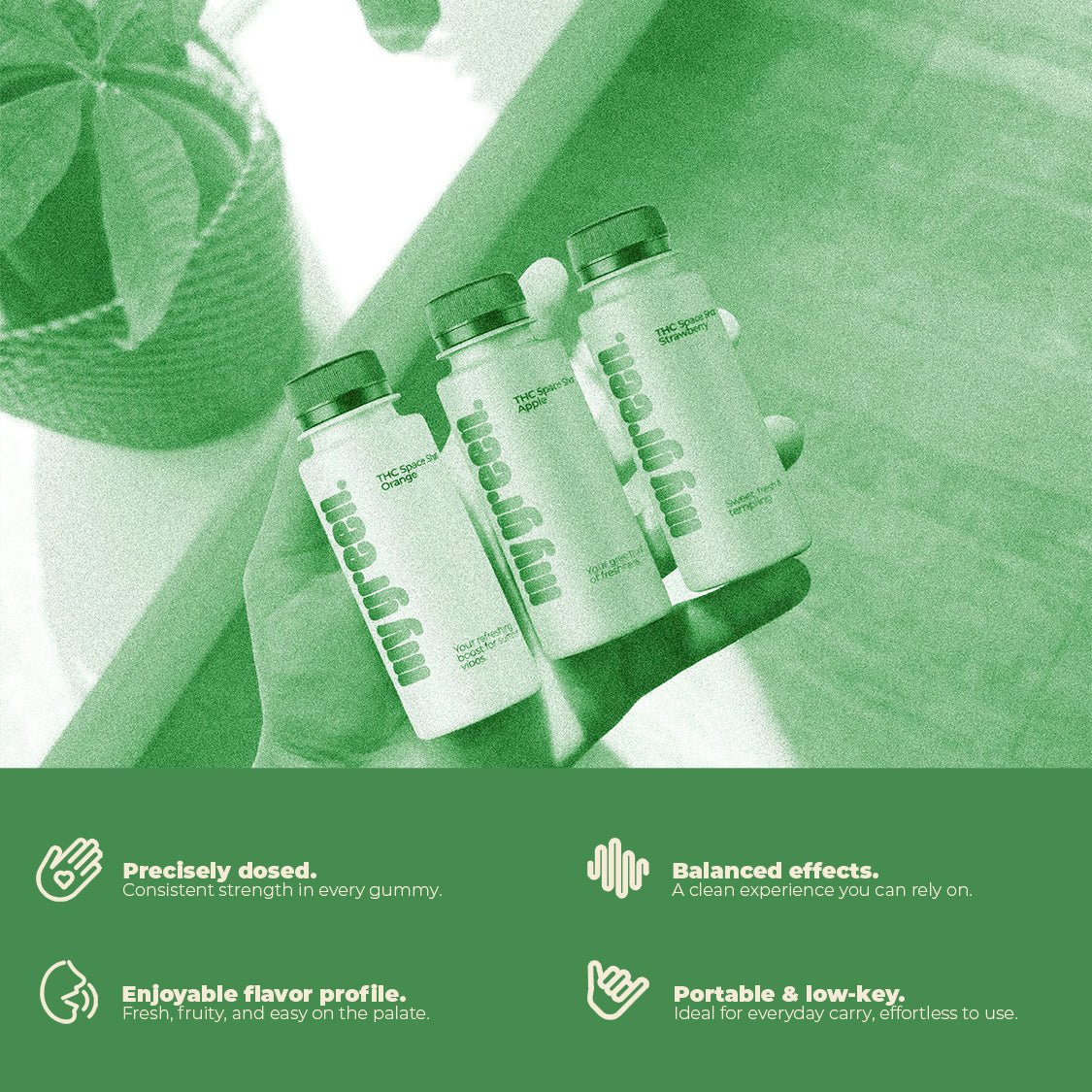 THC Shot Orange 20mg | fruchtiger Nano - THC Shot | MYGREEN - MYGREEN