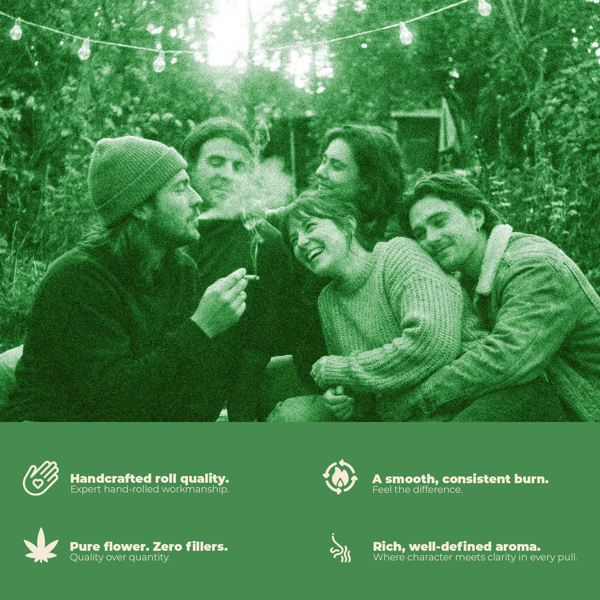 PreRoll Fly High Kit – 3x5 Premium Joints - MYGREEN